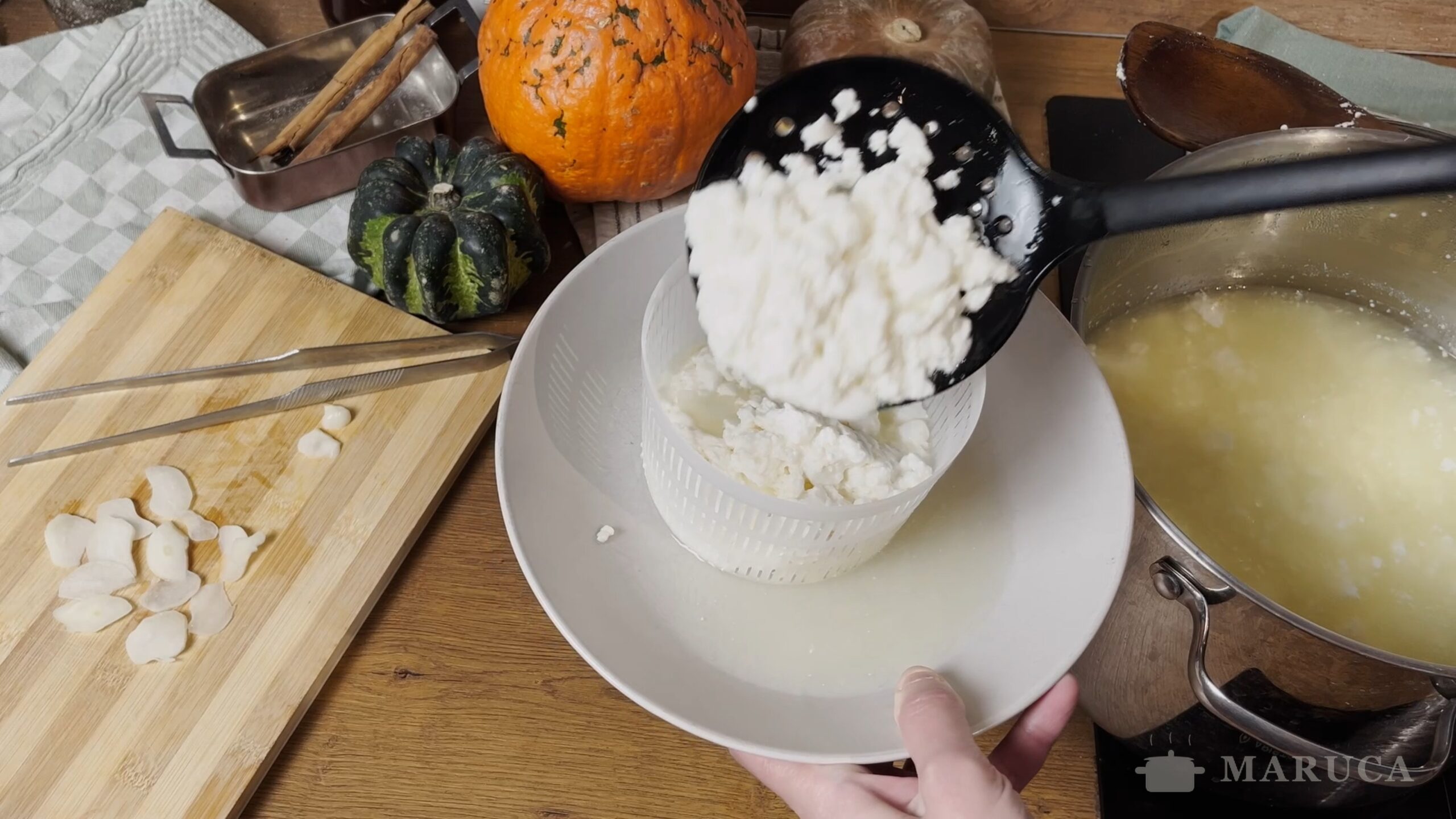 Queso con ajo día 4