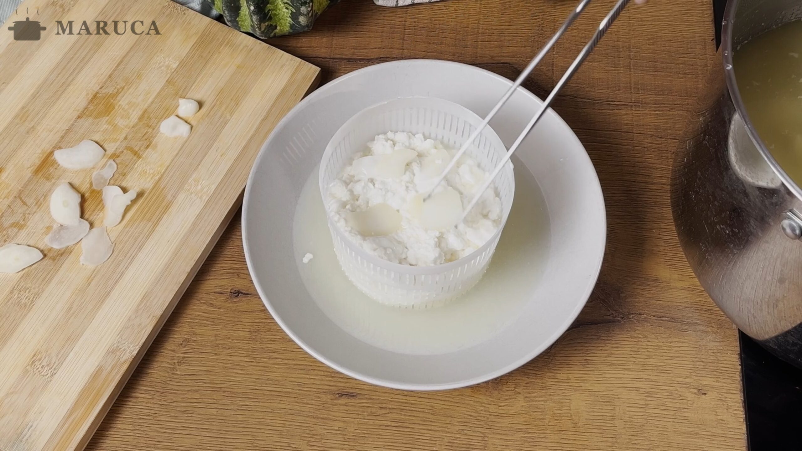 Queso con ajo día 5