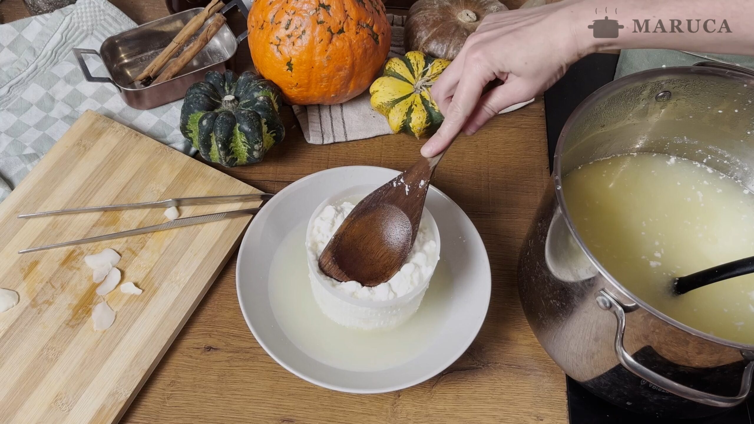 Queso con ajo día 6