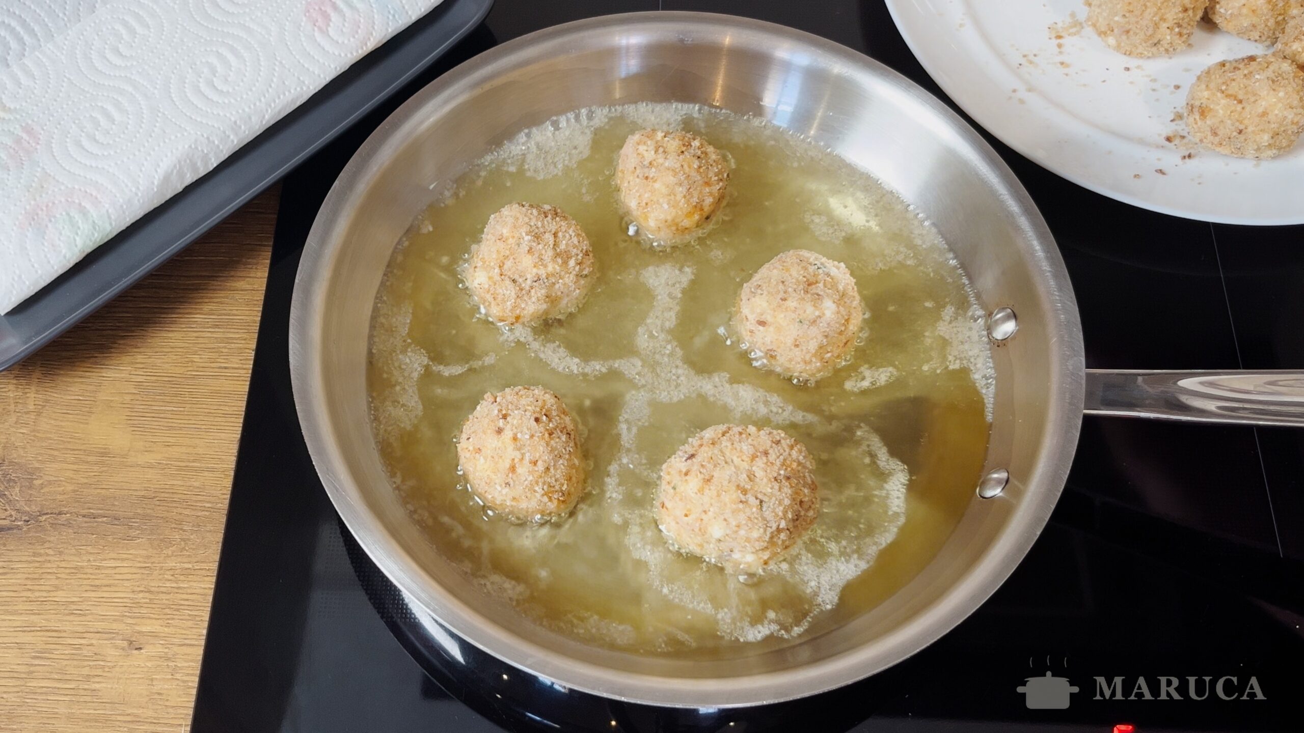 Albóndigas de ricota formadas