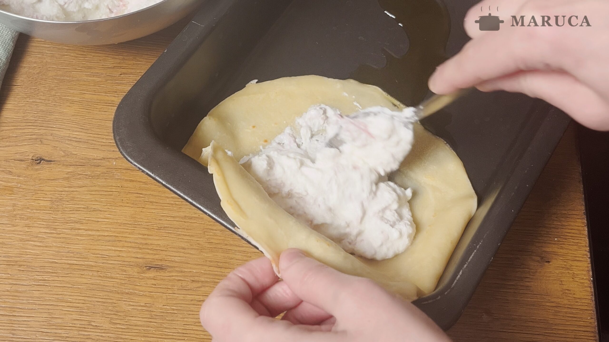 Canelones de ricota armados