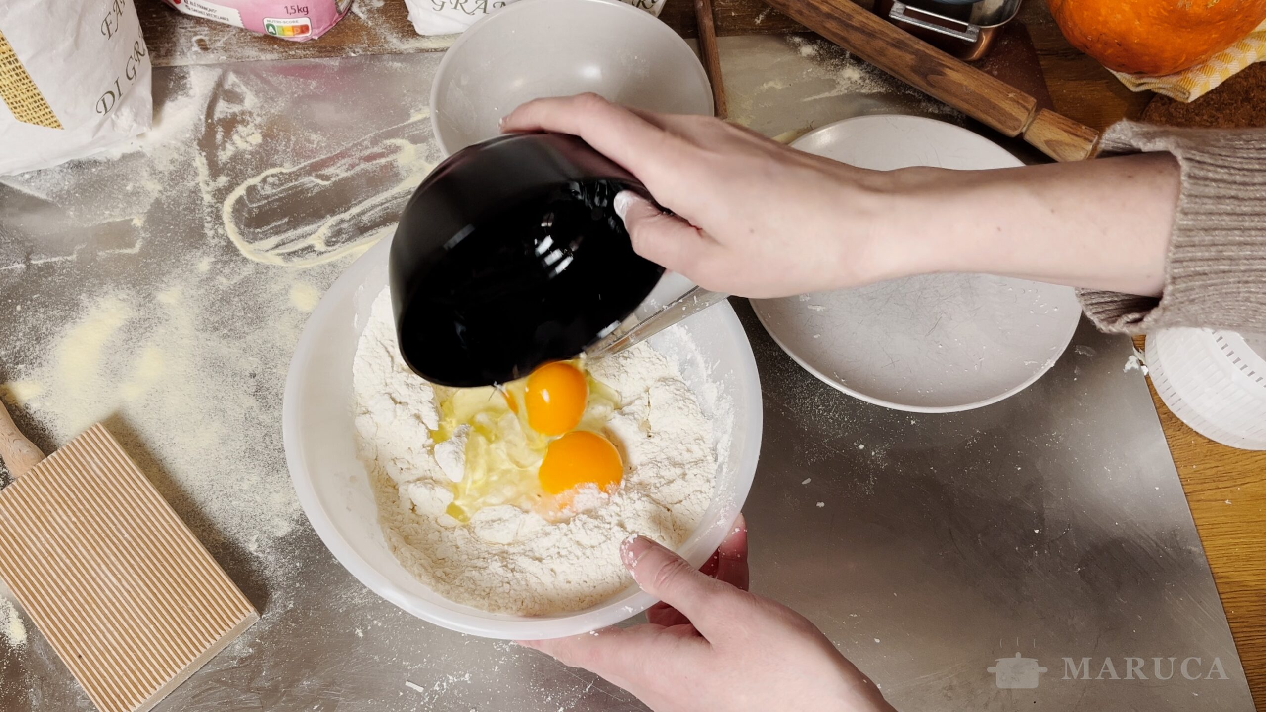 Masa de ñoquis de ricota