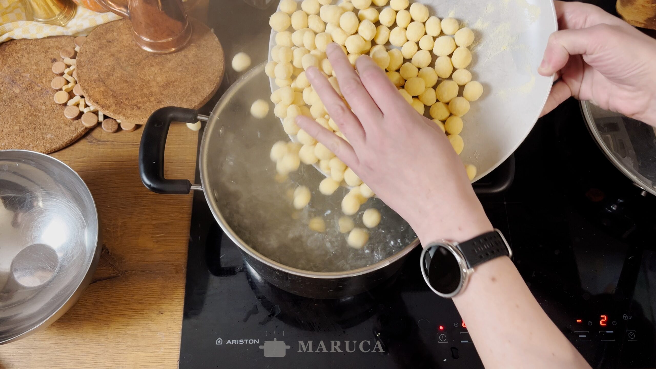 Ñoquis de ricota con manteca