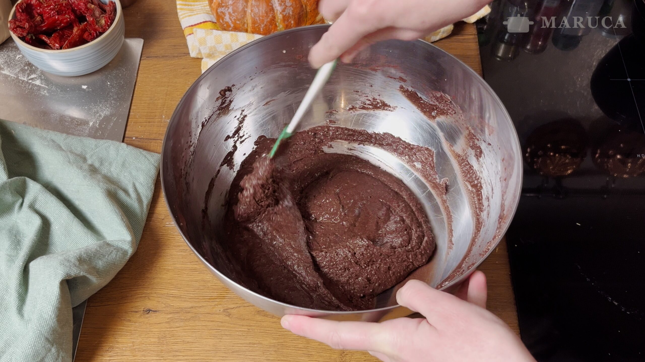 Torta de cacao y ricota