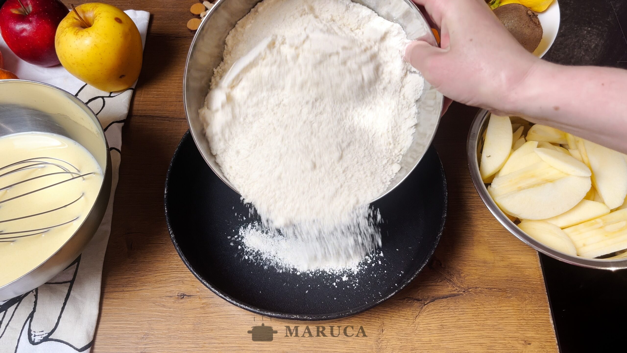 Primera capa de arenado en el molde