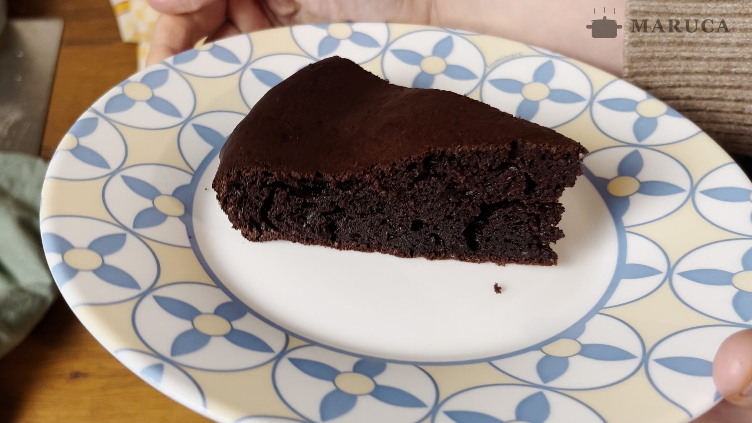 Torta de cacao y ricota