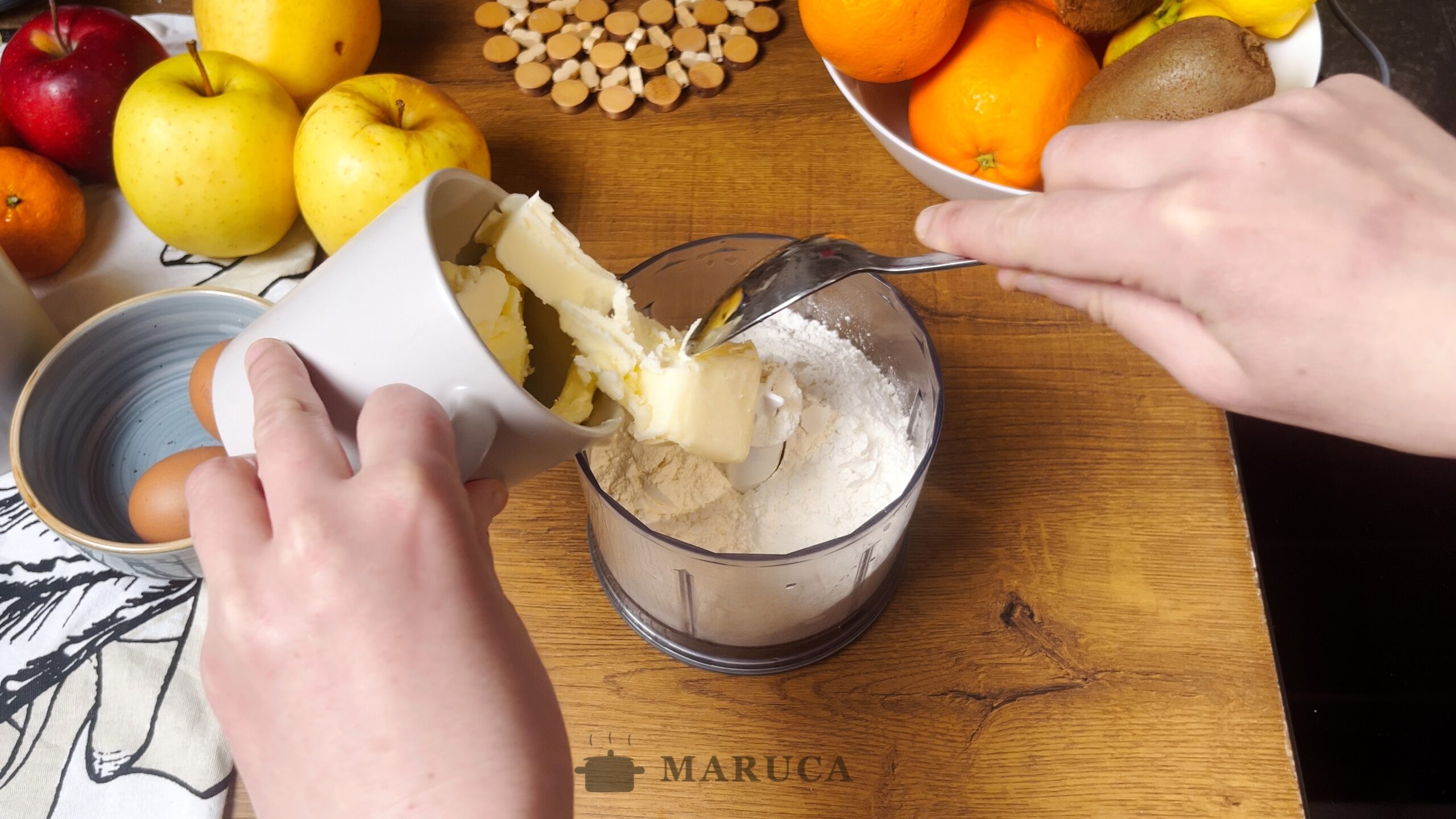 Torta de manzana Nelly - ingredientes