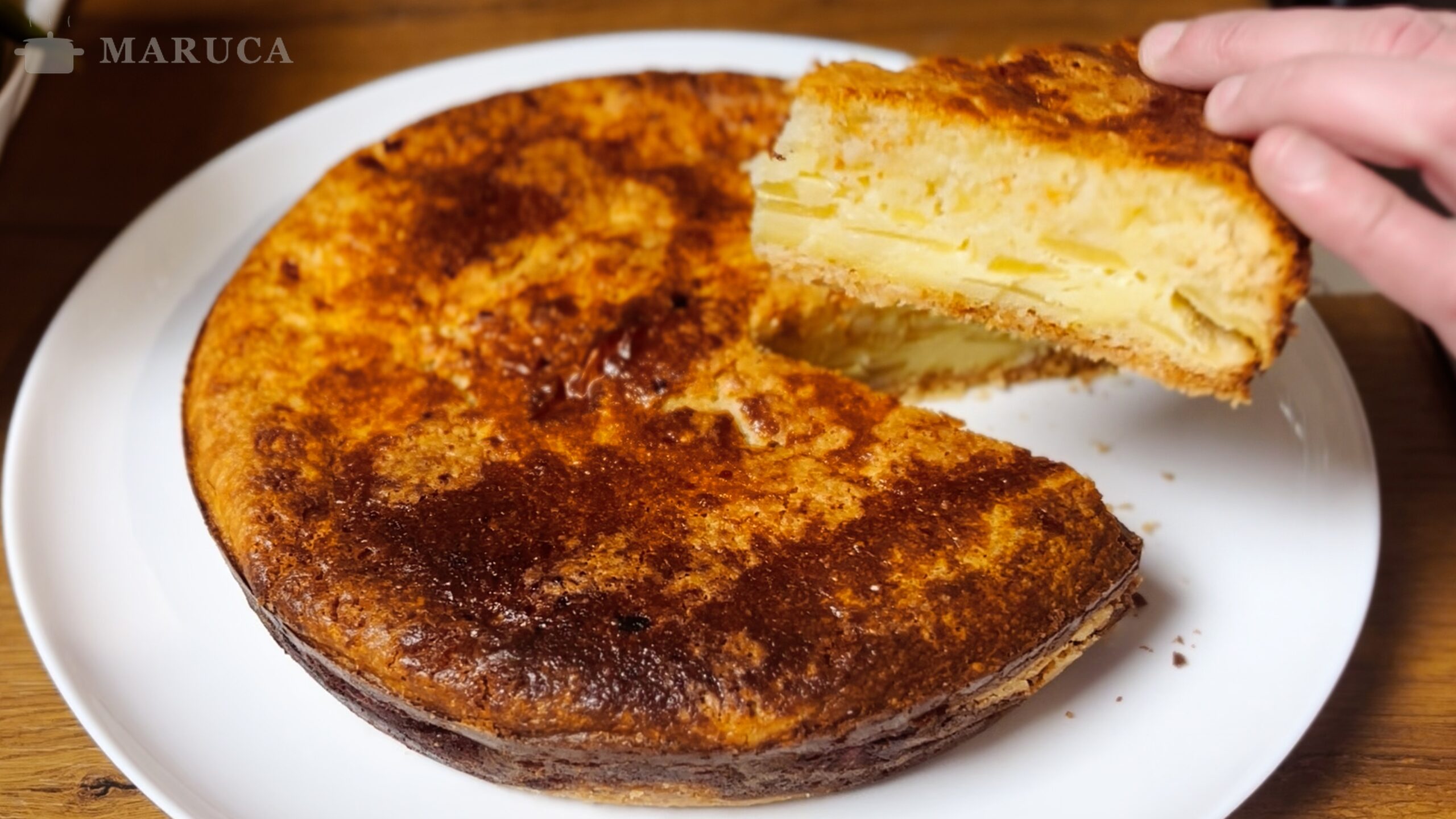 Torta de manzana Nelly - detalle