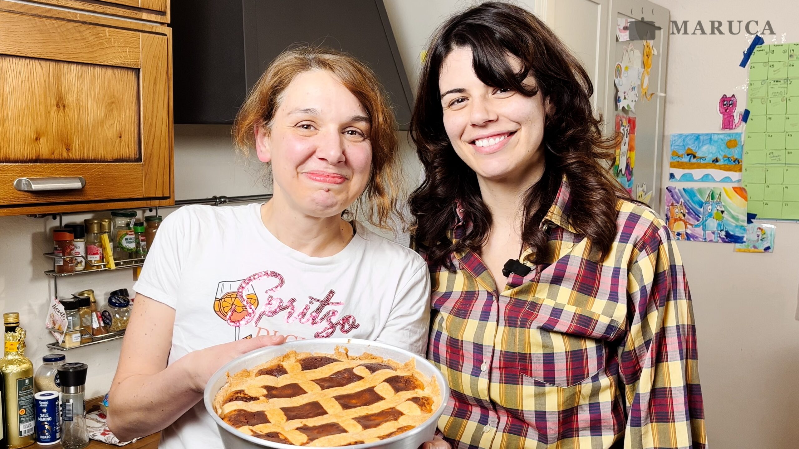 Pastiera napoletana - recién salida del horno
