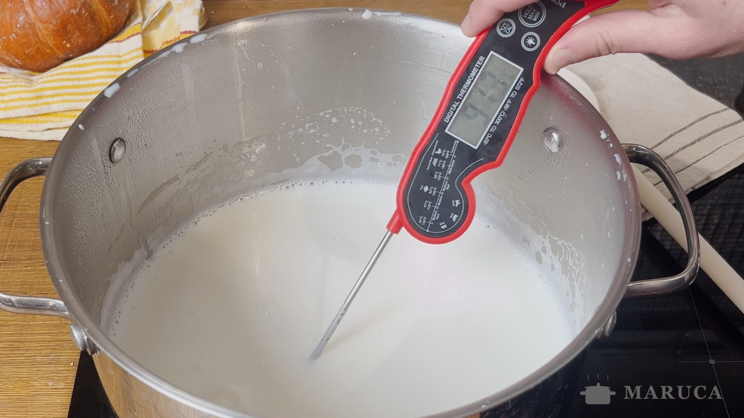 Ricotta salata casera paso a paso