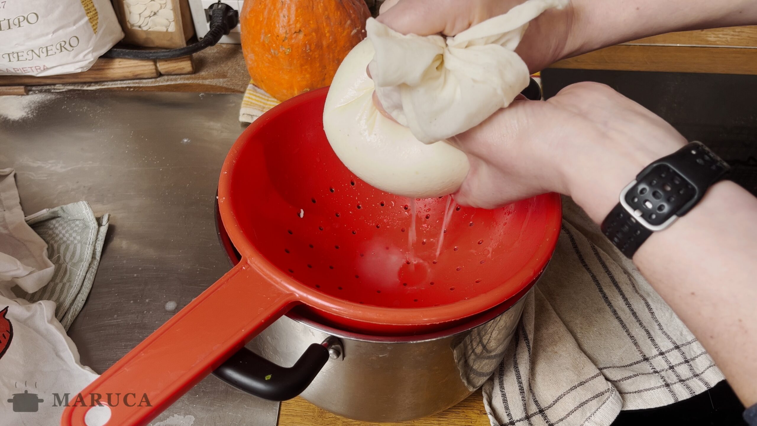 Ricotta salata casera paso a paso
