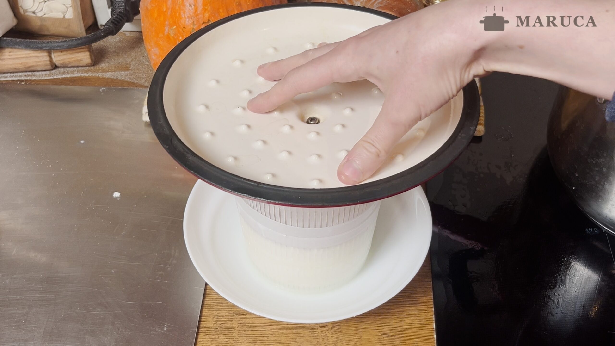 Ricotta salata casera paso a paso