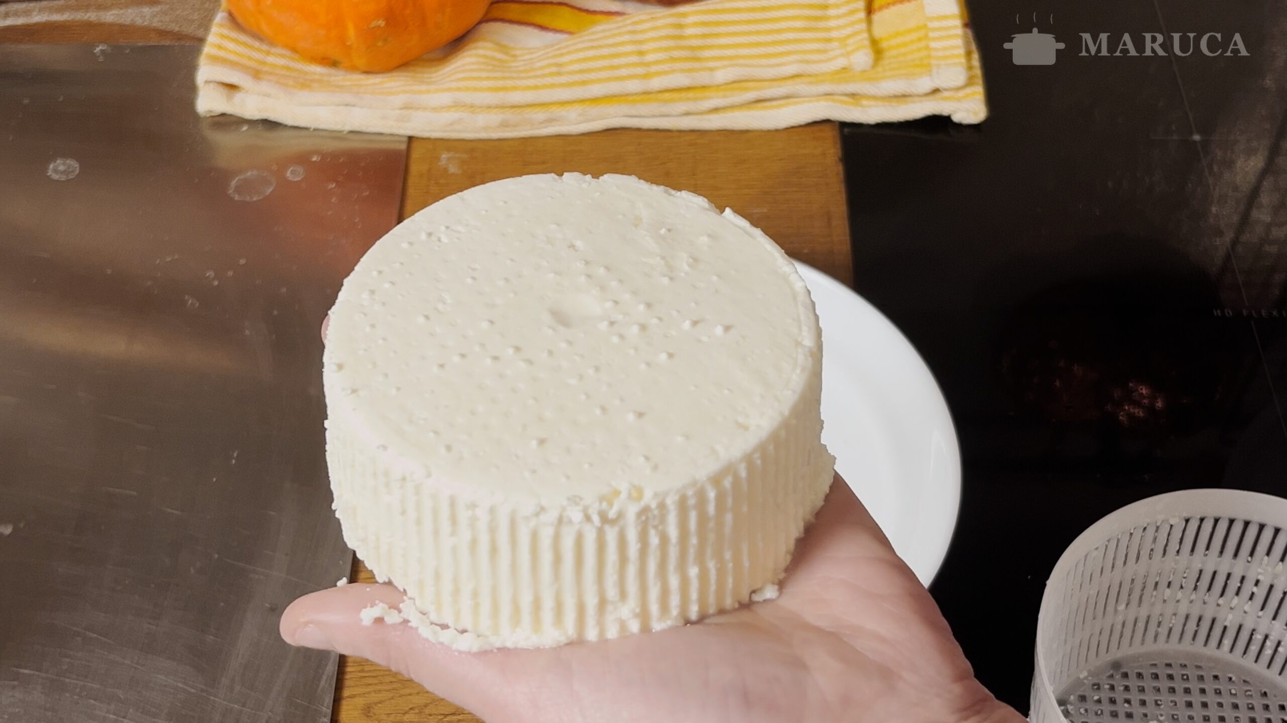 Ricotta salata casera paso a paso