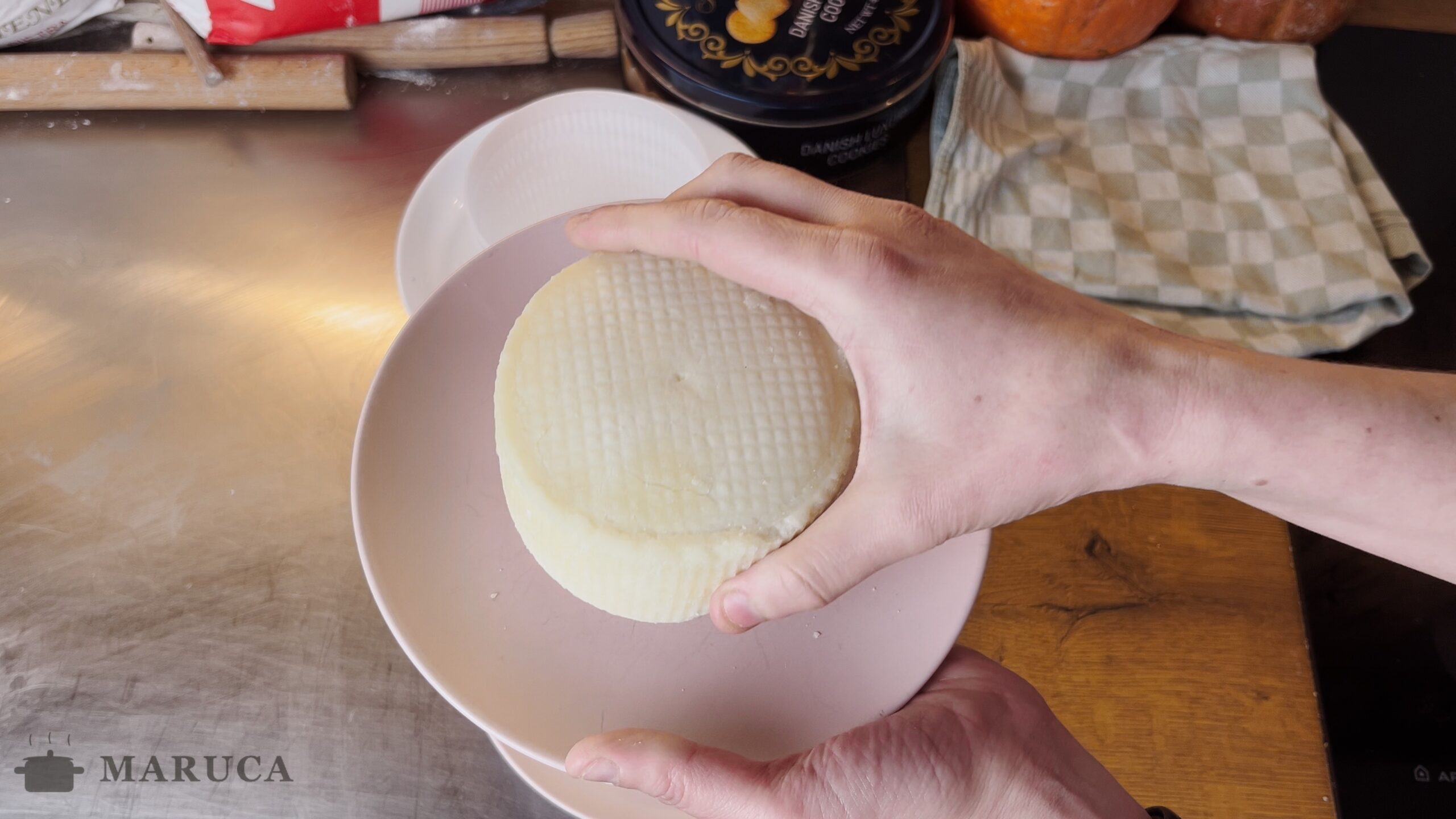 Ricotta salata casera paso a paso