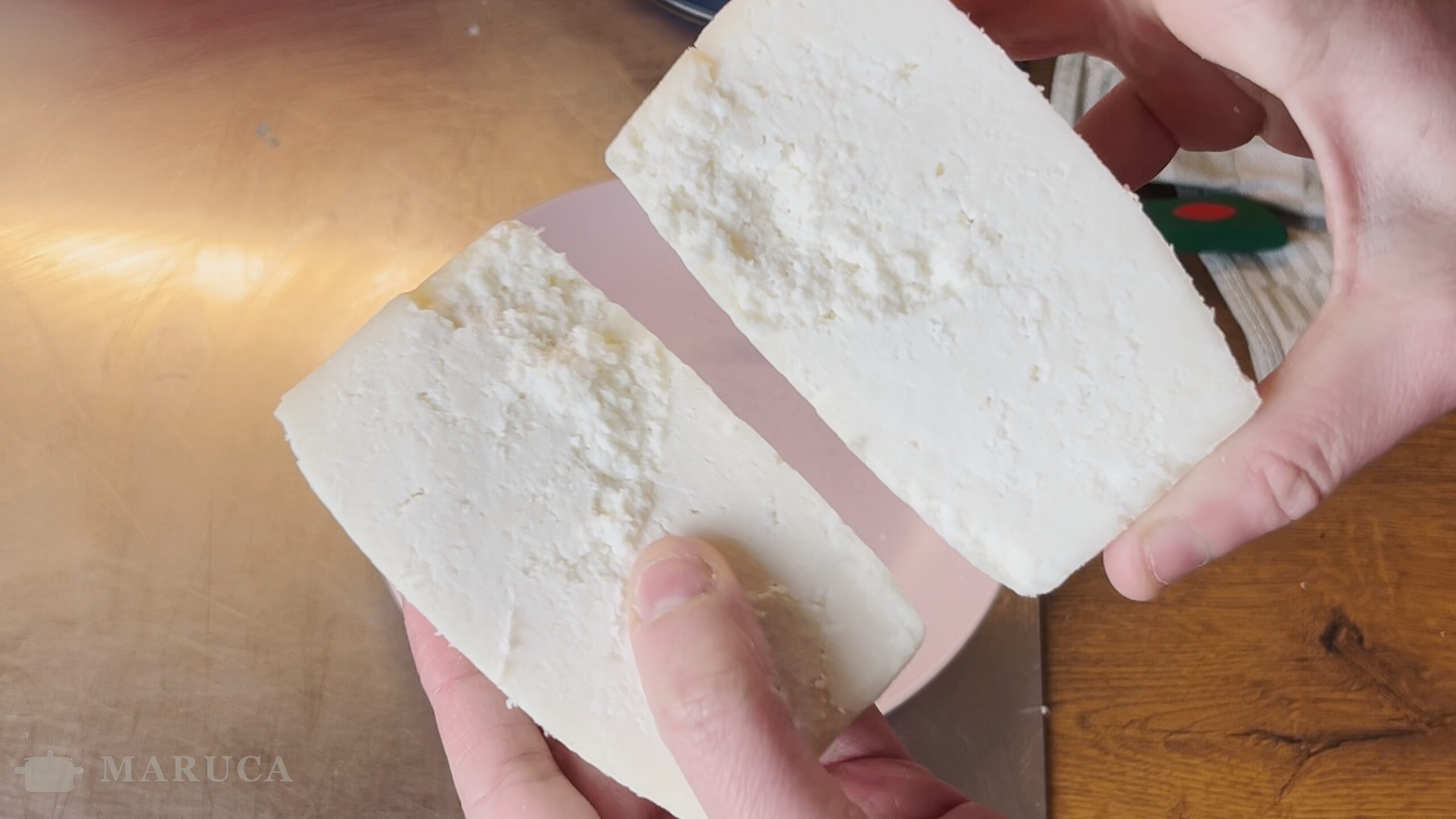 Ricotta salata casera paso a paso