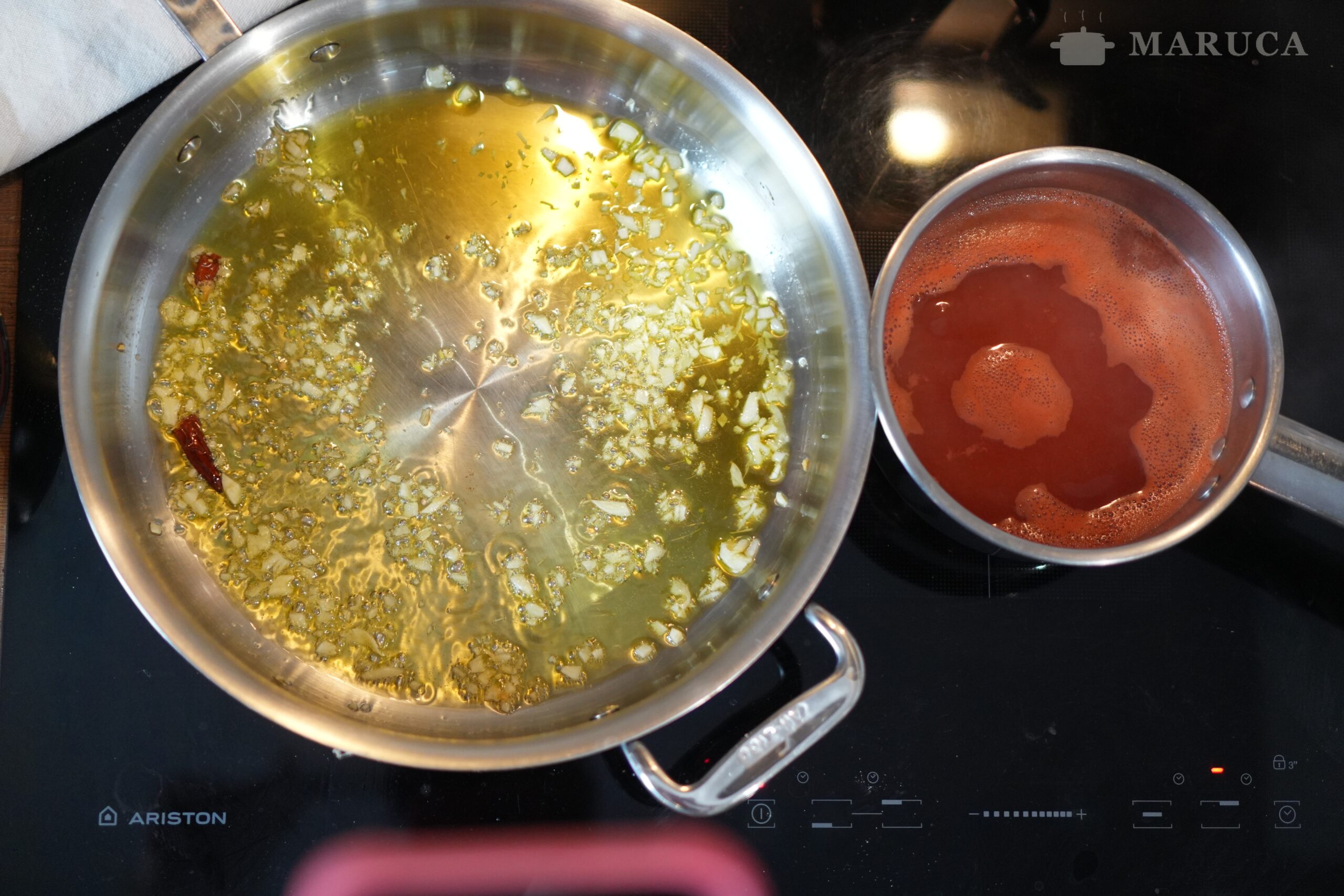 El sofrito de la pasta all'Assassina