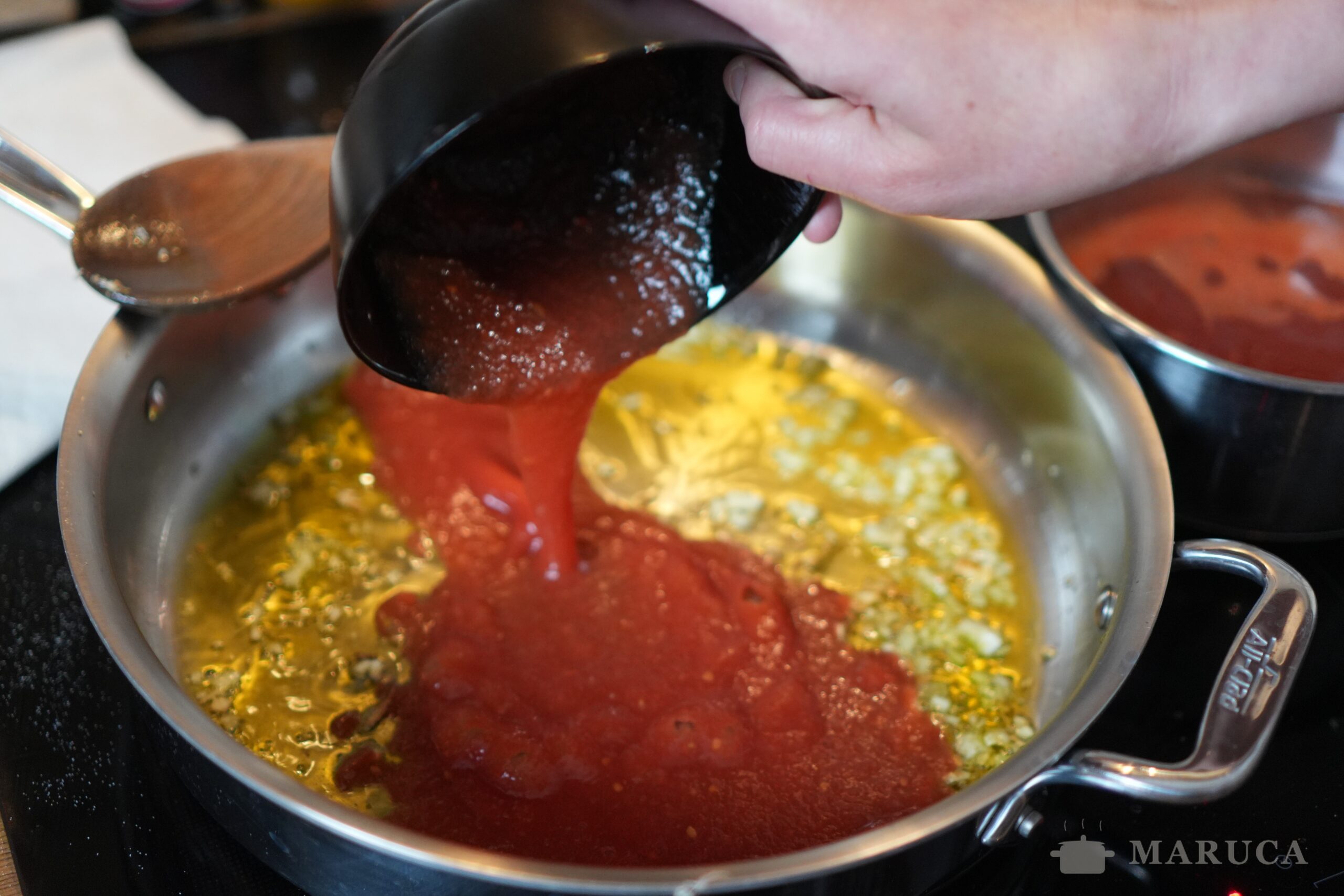 El sofrito de la pasta all'Assassina