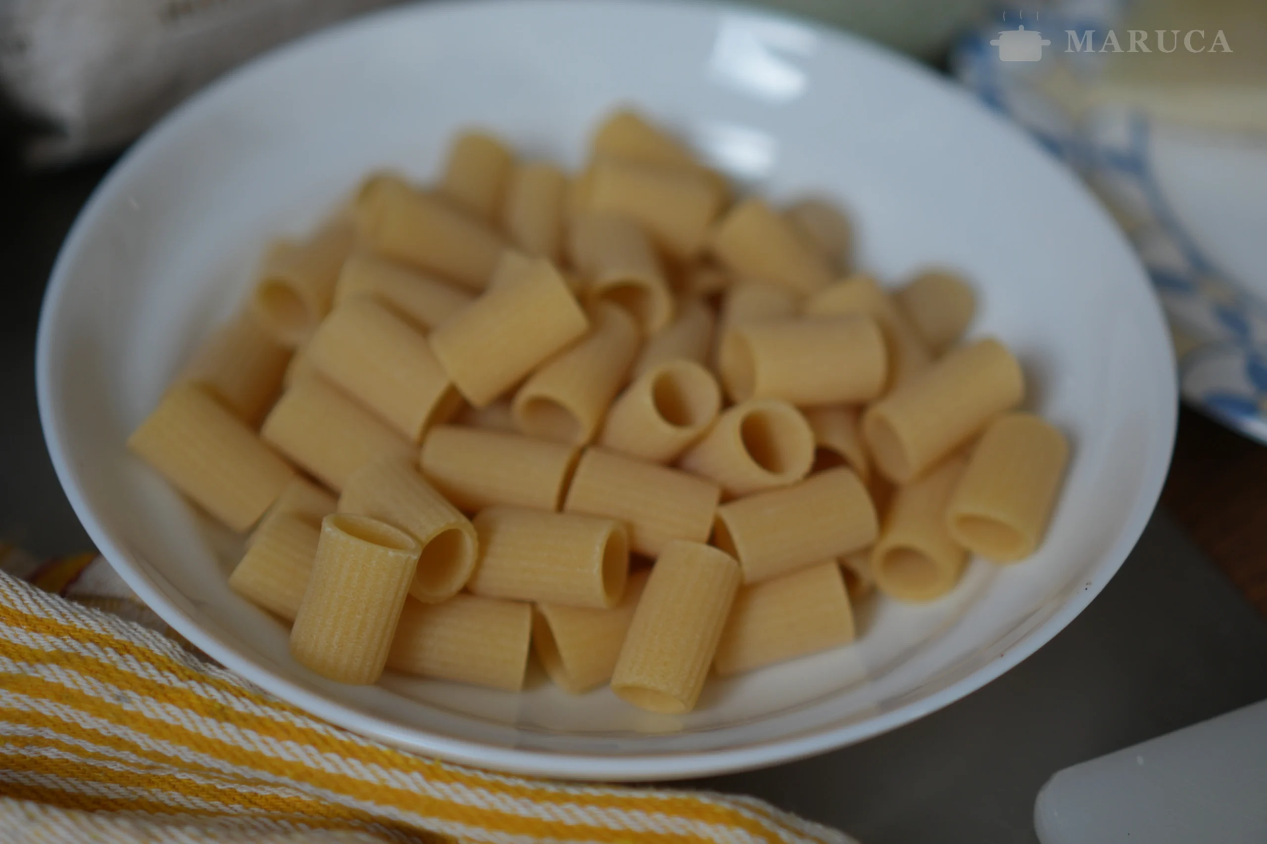 Rigattoni para pasta