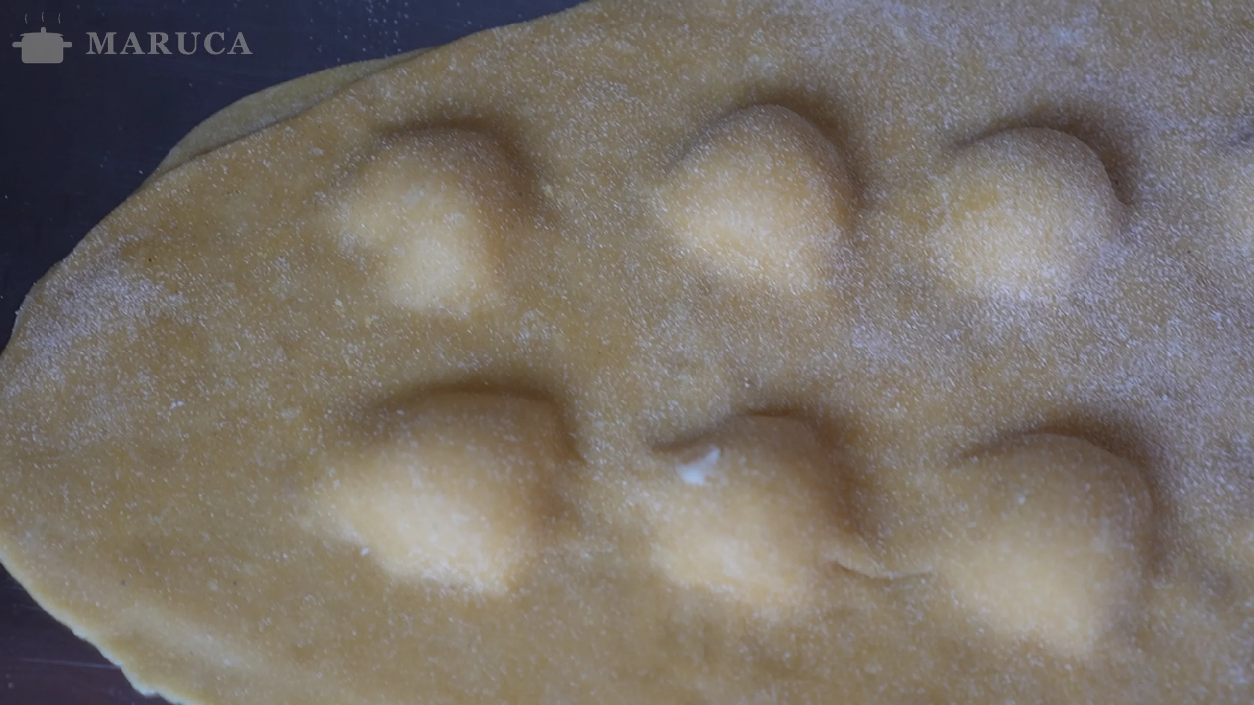 tortelli di patate cortados antes de sellar