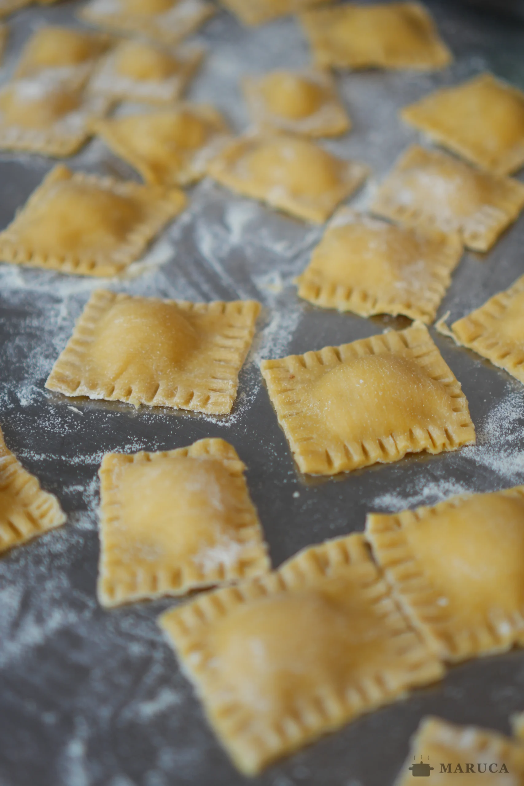 tortelli di patate frescos listos para cocinar